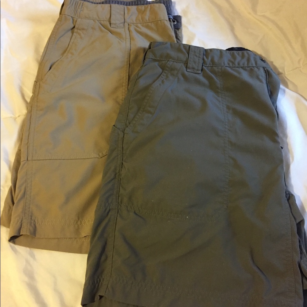 L.L. Bean shorts.
